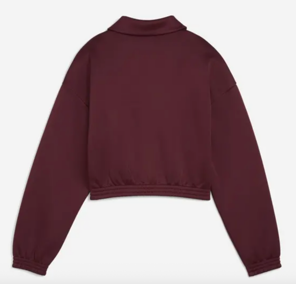 [ROSÉ outfit] PUMA Relaxed Cropped Track Jacket