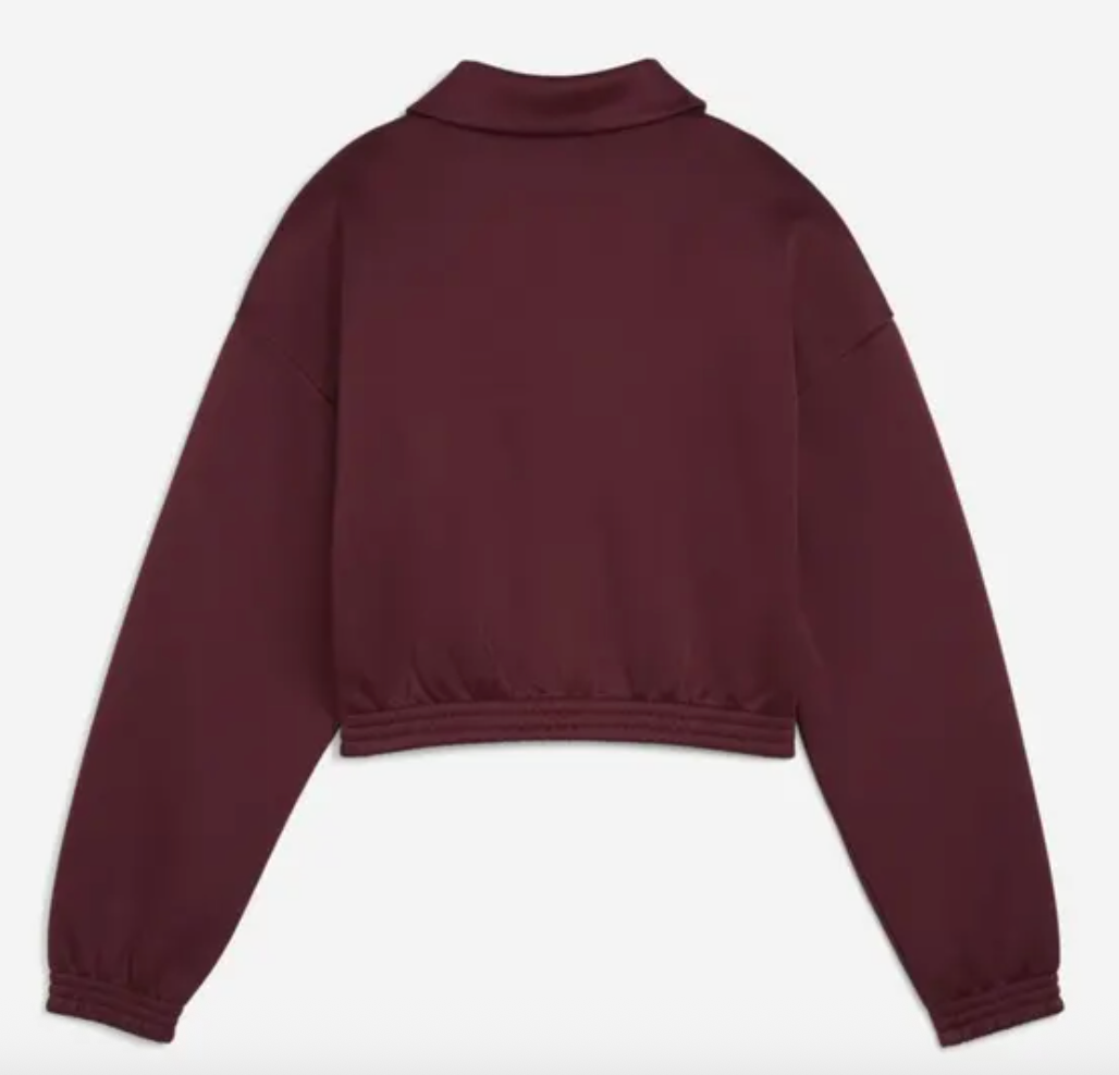 [ROSÉ outfit] PUMA Relaxed Cropped Track Jacket