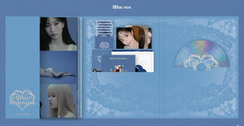 [Pre-owned] NMIXX - BLUE VALENTINE ALBUM