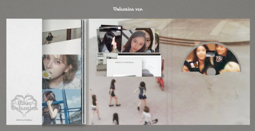 [Pre-owned] NMIXX - BLUE VALENTINE ALBUM