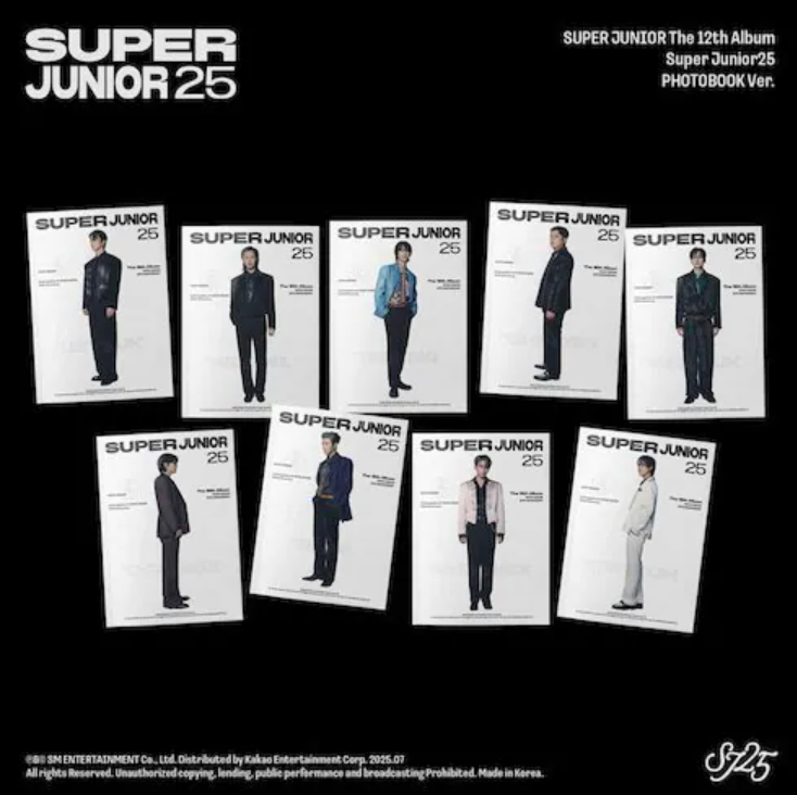 SUPER JUNIOR - 12th ALBUM [Super Junior25] (PHOTOBOOK Ver.)