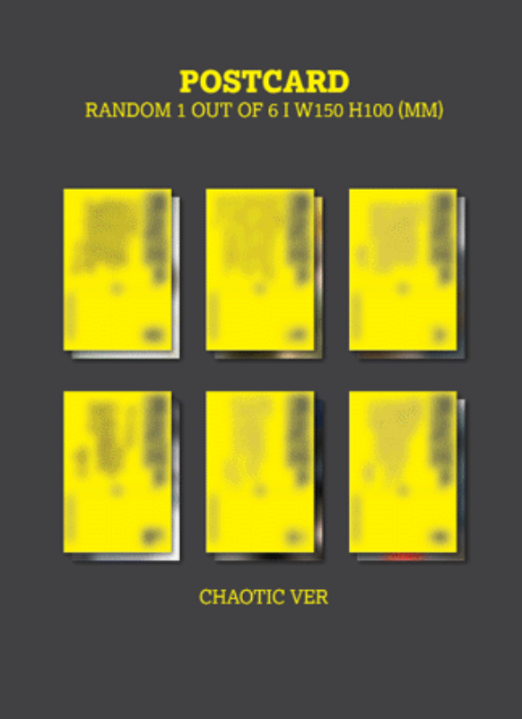 KATSEYE Album BEAUTIFUL CHAOS (Chaotic Ver.)