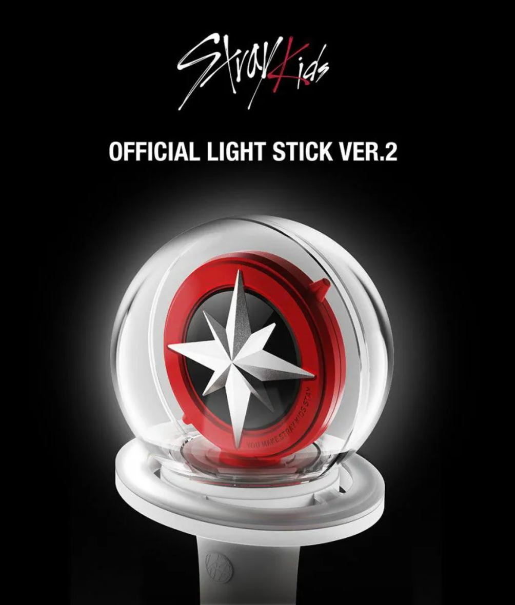 Stray Kids Official Light Stick Ver.2 Fanlight Lightstick